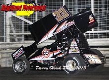 Danny Lasoski xxx sprint car Chassis