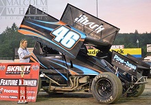 Zach McCabe sprint car Chassis