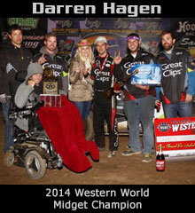 Darren Hagen XXX Midget Chassis