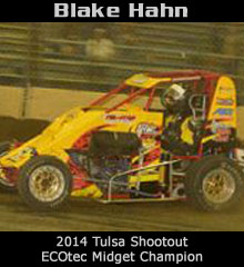 Blake Hahn XXX Midget Chassis