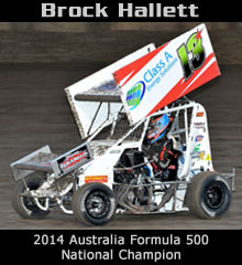 Brock Hallett XXX 600 Mini Sprint Chassis