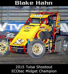 Black Hahn XXX Midget Chassis