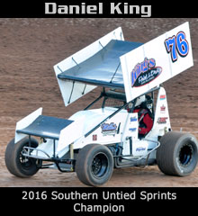 Daniel King XXX Sprint Car Chassis