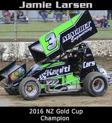 Jamie Larsen XXX Sprint Car Chassis