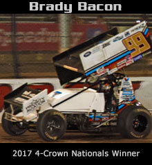 Brady Bacon XXX Sprint Car Chassis