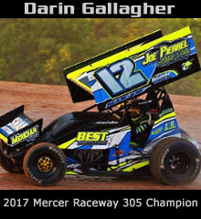 Darin Gallagher XXX Sprint Car Chassis