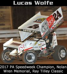 Lucas Wolfe XXX Sprint Car Chassis