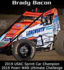 Brady Bacon Sprint Car Chassis