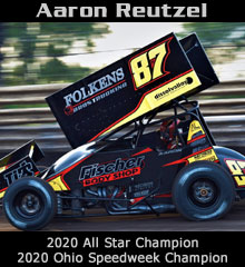 Aaron Reutzel Sprint Car Chassis