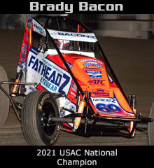 Brady Bacon Sprint Car Chassis