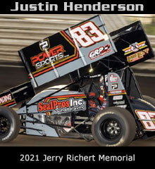 Justin Henderson Sprint Car Chassis