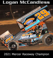 Logan McCandless Sprint Car Chassis