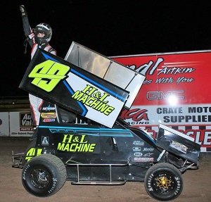 Austin Letourneau 600 mini Sprint Chassis