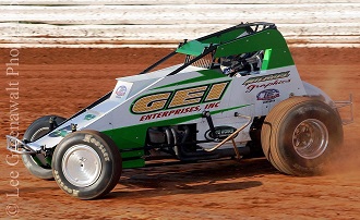 Brady Bacon Sprint Car Cassis