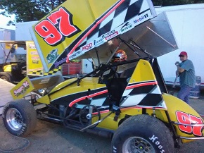 Broc Martin Sprint Car Chassis