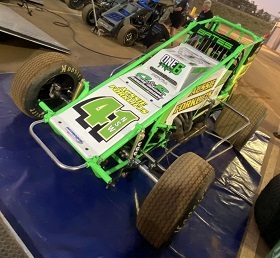 Jason Bates Non-Wing Sprint Car Chassis