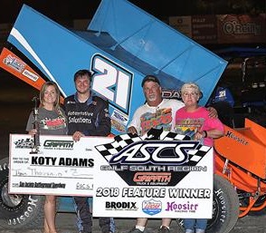 Koty Adams Sprint Car Chassis