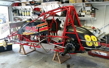 Sean Becker Sprint Car Chassis